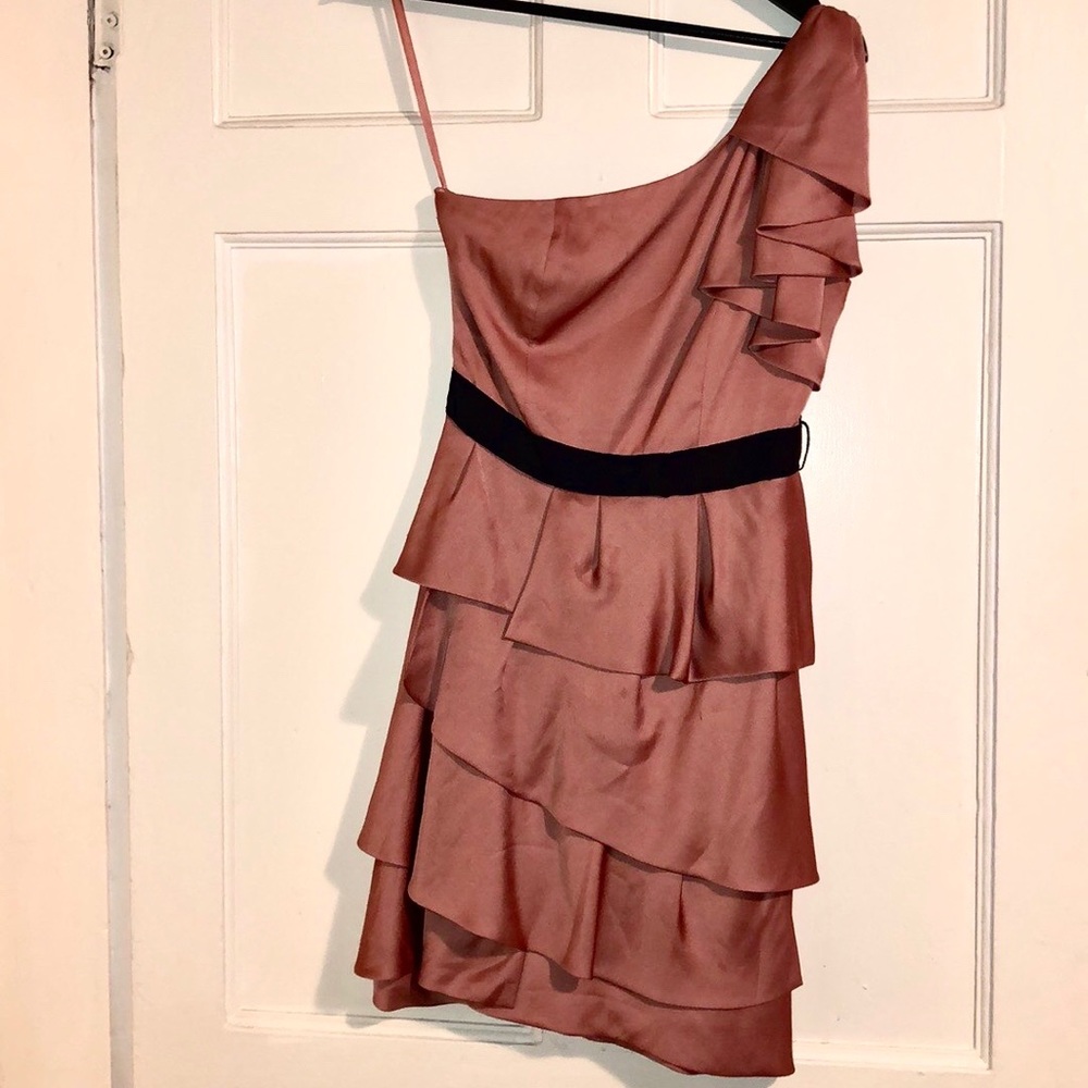 One-Shoulder Semi Formal Dress